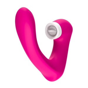 ויברטור מלקק וחודר 'נוטי מי' ורוד