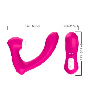 ויברטור מלקק וחודר 'נוטי מי' ורוד