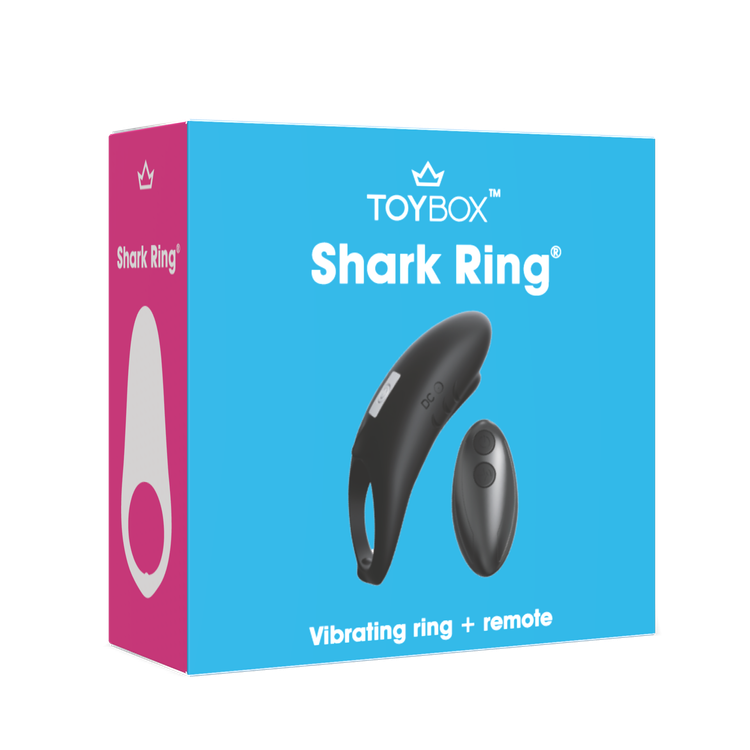 טבעת רטט עם שלט 'שארק רינג'