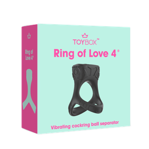 טבעת רטט מפצלת עם מנוע נשלף 'רינג אוף לאב 4'