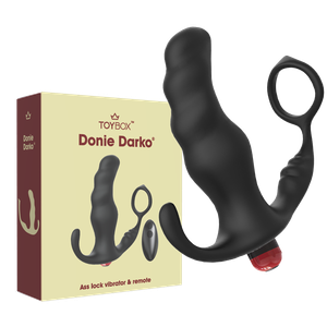 מעסה אנאלי משולב בטבעת 'דוני דארקו'