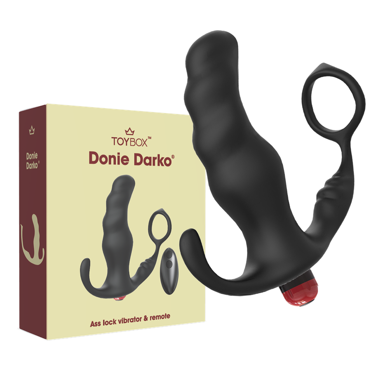 מעסה אנאלי משולב בטבעת 'דוני דארקו'