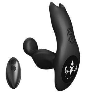 מענג אנאלי רוטט מסתובב עם שלט 'פאטמן'