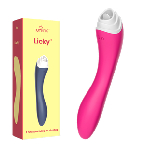 ויברטור דו שימושי 'ליקי' ורוד