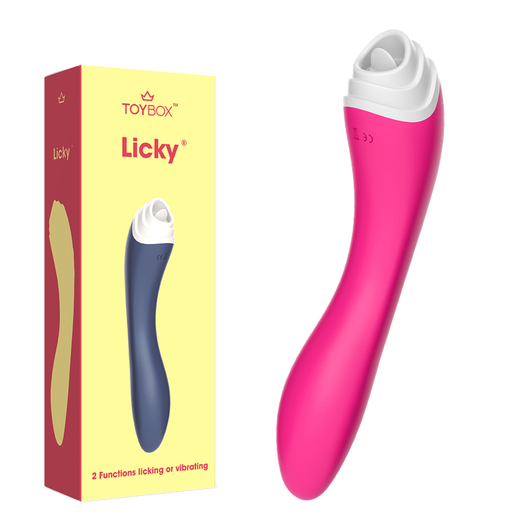 ויברטור דו שימושי 'ליקי' ורוד