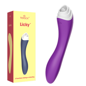 ויברטור דו שימושי 'ליקי' סגול