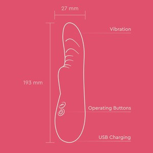 ויברטור לגירוי נק' ה-G 'סוויט לאב'