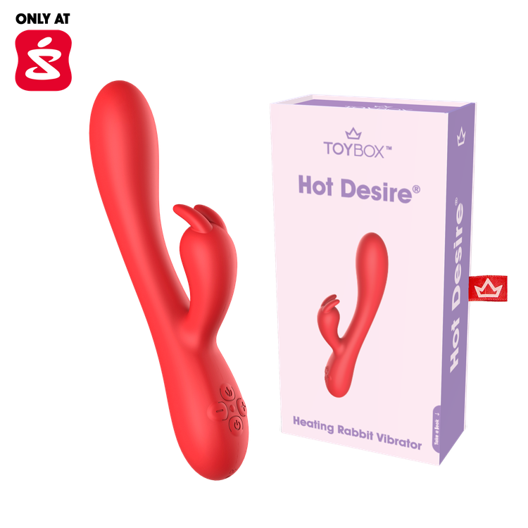 ויברטור ארנבון מתחמם 'הוט דיזייר'