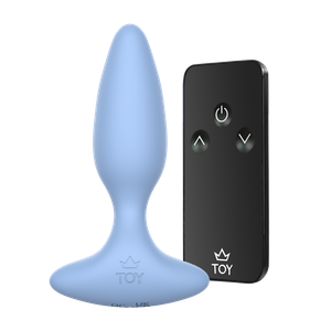 פלאג אנאלי רוטט עם שלט 'הפי וייב'