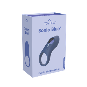 טבעת רטט גמישה 'סוניק בלו'