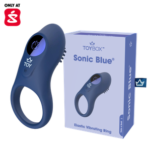 טבעת רטט גמישה 'סוניק בלו'