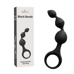 חרוזים אנאליים Black Beads