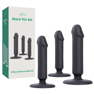 ערכת פלאגים למתחילים Black Trio Set
