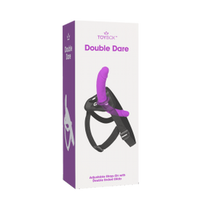 סטרפאון עם דילדו כפול Double Dare