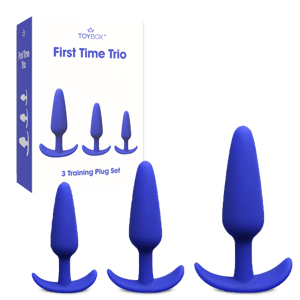 ערכת פלאגים למתחילים First Time Trio blue