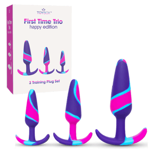 ערכת פלאגים למתחילים First Time Trio happy edition